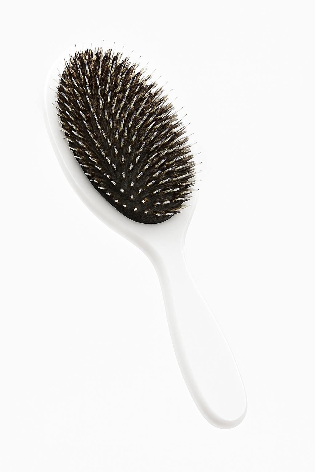 đż Brosse Ă Cheveux en Bois et Bambou â Poils de Sanglier Naturels, DĂ©mĂȘlage Doux & Brillance Intense