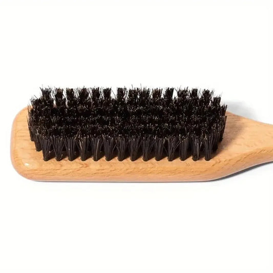 🌿 Brosse en Bois Naturel – Démêlage Doux & Soin du Cuir Chevelu
