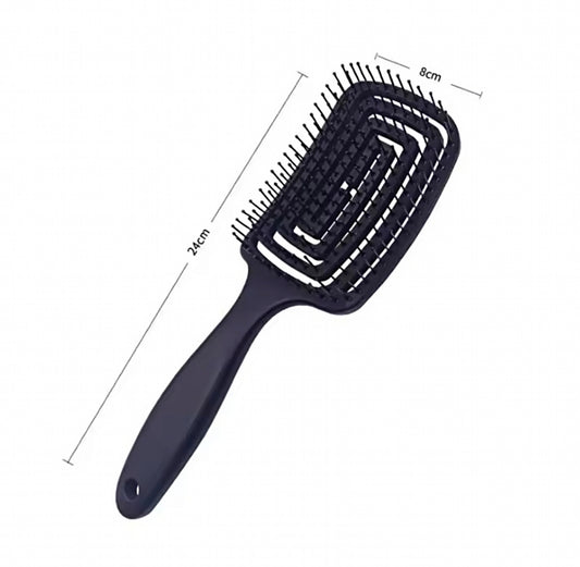 Picots souples brosse anti-frisottis, réduit les nœuds et l’électricité statique, coiffage facile