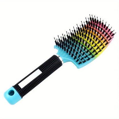 🌿 Brosse à Cheveux Professionnelle Antistatique – Légère, Solide et Confortable