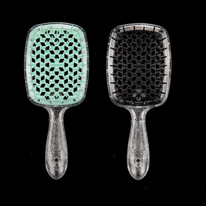 🌸 Brosse à Cheveux Professionnelle WS031 – Légère, Antistatique et Démêlante