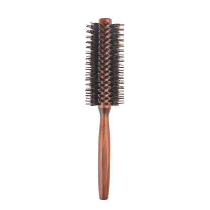 🌿 Brosse à Cheveux Professionnelle – Poils de Sanglier & Picots en Nylon, Brillance et Soin du Cuir Chevelu