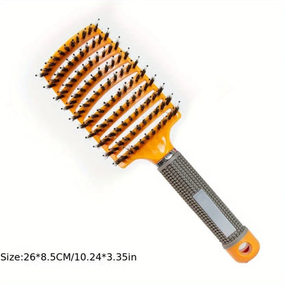 🌿 Brosse à Cheveux Professionnelle Antistatique – Légère, Solide et Confortable